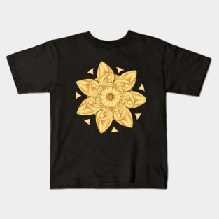 golden flower Kids T-Shirt